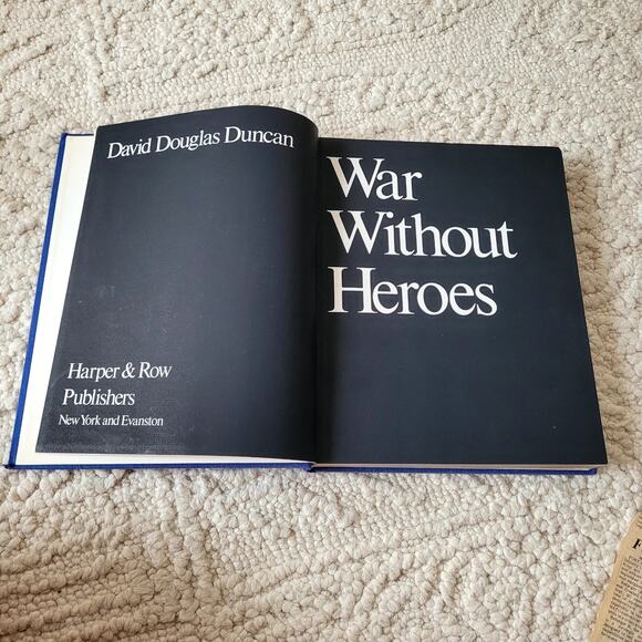 WAR WITHOUT HEROES BOOK Vietnam War Military Book Duncan - Picture 1 of 9